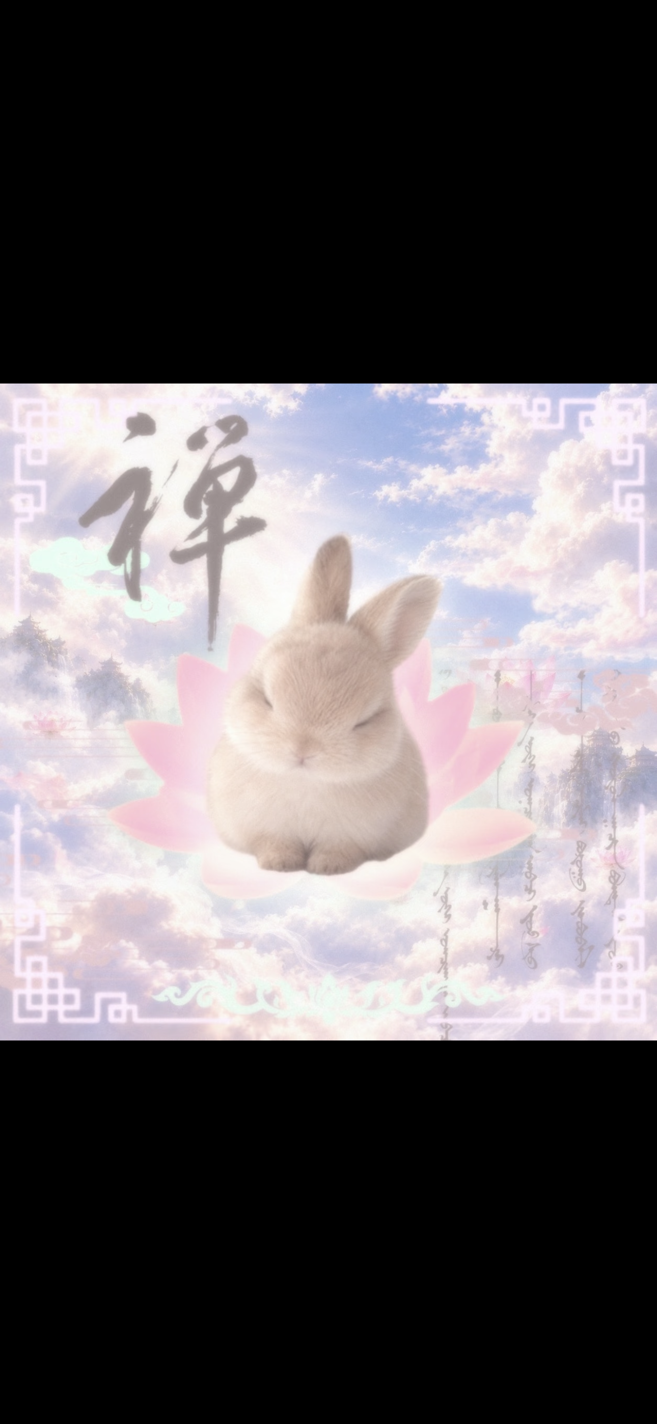 禅意兔子